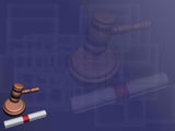 Gavel and Scroll Legal PowerPoint Templates