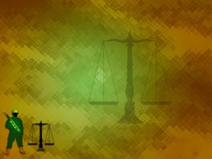 Military Law Title Content PowerPoint Template