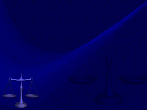 Scales Of Justice Title Content PowerPoint Template
