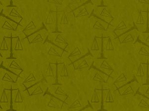 Scales Pattern Title Content PowerPoint Template