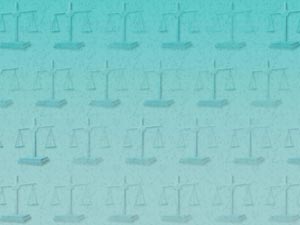 Scales Pattern Title Content PowerPoint Template