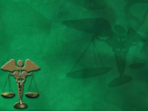 Healthcare Law Title Content PowerPoint Template