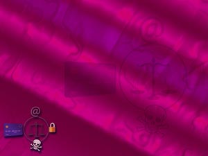 Cyber Law Title Content PowerPoint Template