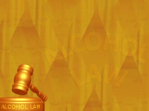 Alcohol Law Title Content PowerPoint Template