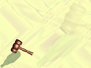 Alcohol Law Title Content PowerPoint Template