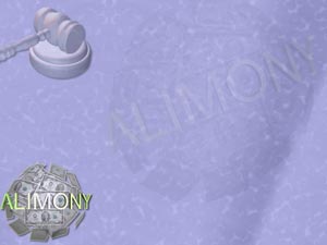 Alimony Title Content PowerPoint Template